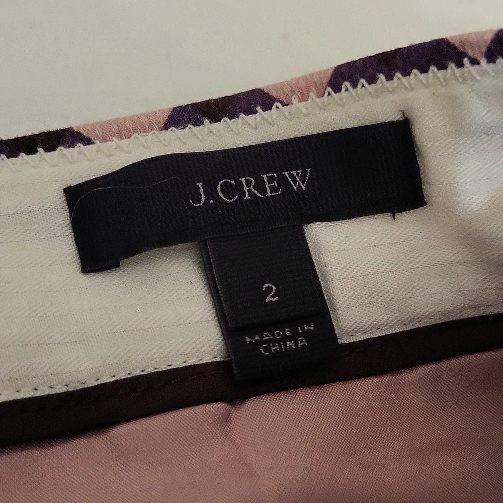 J. Crew 2 Geometric Pattern Texturized Shorts - image 4